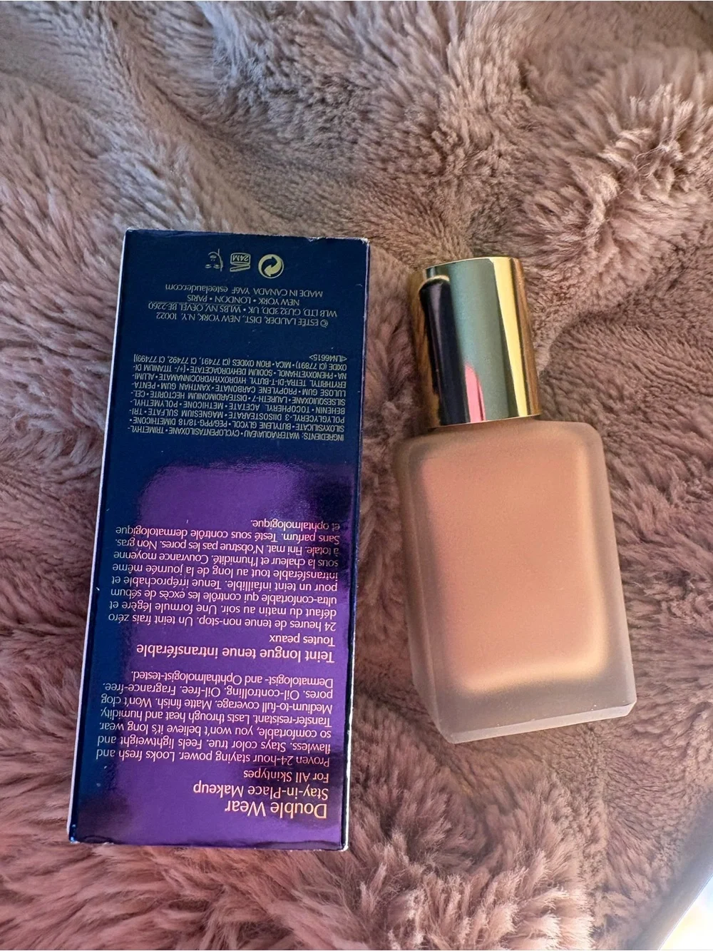 ESTEE LAUDER 3C2 PEBBLE DOUBLE WEAR STAY-IN-PLACE LIQUID FOUNDATION old formula